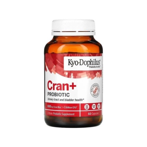 Вітамінно-мінеральний комплекс Kyolic Пробіотик з журавлиною, Kyo-Dophilus, Cran+ Probiotic, 60 капсул (WAK-35941)