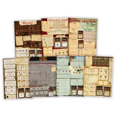 Настільна гра Geekach Games Робінзон Крузо. Пригоди на проклятому острові (Robinson Crusoe: Adventures on the Cursed Island) (GKCH0264)