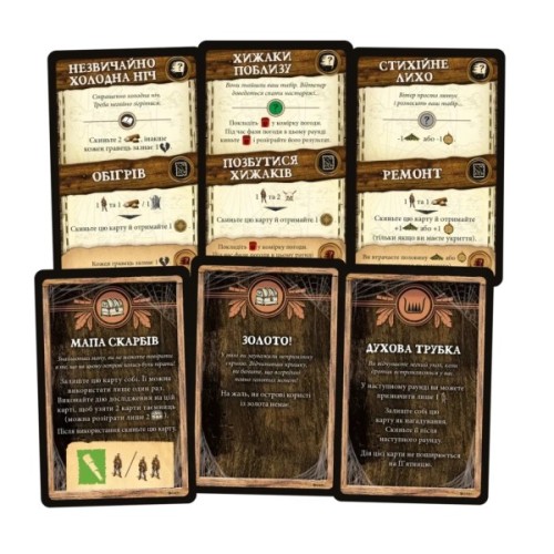 Настільна гра Geekach Games Робінзон Крузо. Пригоди на проклятому острові (Robinson Crusoe: Adventures on the Cursed Island) (GKCH0264)