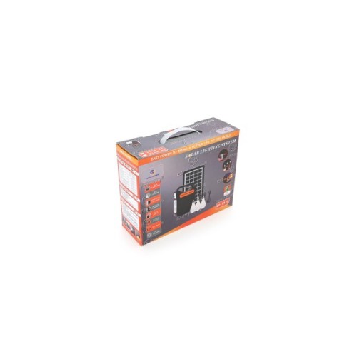 Ліхтар Voltronic Переносной фонарь EP-391 + Solar, Функции: PowerBank, АКБ 6V/3000mAh, 3 в (EP-391)
