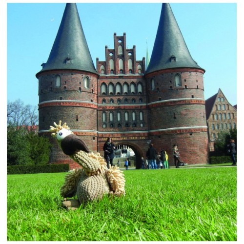 Іграшка для собак Trixie Гриф Густав Тканина і плюш 24 см (4011905359113)