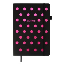 Книга записна Buromax RELAX А5 96 аркушів, чистий (чорн. бум.) рожевий (BM.295422-10)