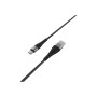 Дата кабель USB 2.0 AM to USB-C 1.0m 2.4A nylon BX32 black BOROFONE (6931474710451)