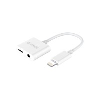 Перехідник Lightning to 3.5mm/Lightning 2LT-WH-BP Orico (CA912797)