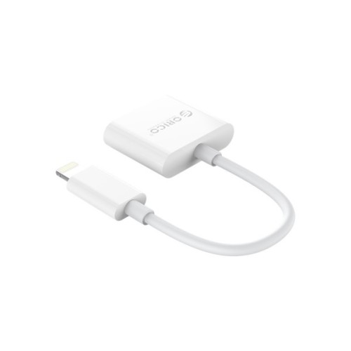 Перехідник Lightning to 3.5mm/Lightning 2LT-WH-BP Orico (CA912797)