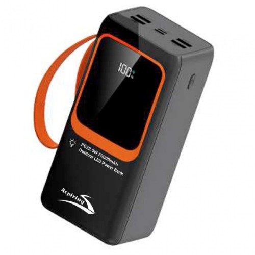 Батарея універсальна Aspiring Light 50 50000mAh PD/22.5W (PB-L50)