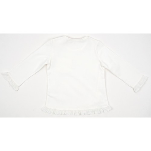 Кофта дитяча Breeze з мереживом (10649-104G-cream)