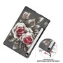 Чохол до планшета BeCover Smart Case Samsung Galaxy Tab S9 (SM-X710/SM-X716) / S9 FE (SM-X510/SM-X516B) 11.0" Black Rose (715922)