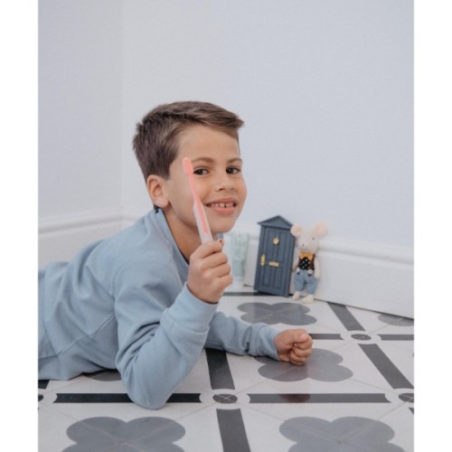 Дитяча зубна щітка Suavinex від 6 років, STAGE 3, рожева (403019)