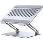 Підставка до ноутбука Ugreen LP966 Laptop Stand Adjustable Angle/Heigh & Foldable Sliver (95187)