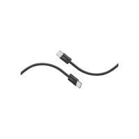 Дата кабель USB-C to USB-C 2.0m 60W PD EcoLine-CC200 black Promate (ecoline-cc200.black)