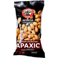 Горіхи Hokkaido Club Арахіс смажений солоний зі смаком телятини в соусі теріякі 60 г (4820172442813)