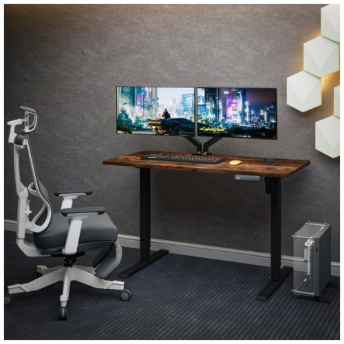 Комп'ютерний стіл Mealux PowerDesk Energy Antique з електрорегулюванням висоти (EVO-201 Energy A/B)