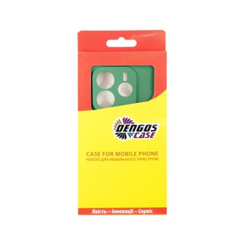 Чохол до мобільного телефона Dengos Kit Xiaomi Redmi Note 14 case Soft + glass (Mint) (DG-KM-131)