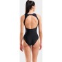 Купальник Arena O Back Swimsuit Solid One Piece 010648-501 чорний, білий 38 (3468337745983)