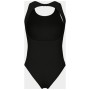Купальник Arena O Back Swimsuit Solid One Piece 010648-501 чорний, білий 38 (3468337745983)