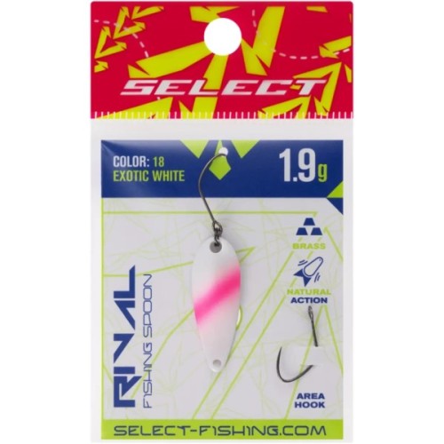 Блешня Select Rival 1.9g 30mm 18 Exotic White (1870.79.97)