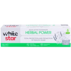 Зубна паста White Star Herbal Power 100 мл (3800237400317)