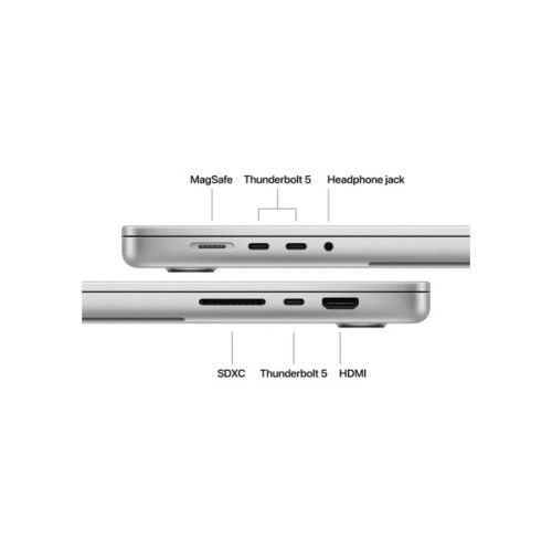 Ноутбук Apple MacBook Pro 16 A3428 M5 Pro Silver (MGE64UA/A)