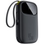 Батарея універсальна Baseus EnerFill FC31 20000mAh 45W, Digital Display, Cosmic Black (P10082105123-00)