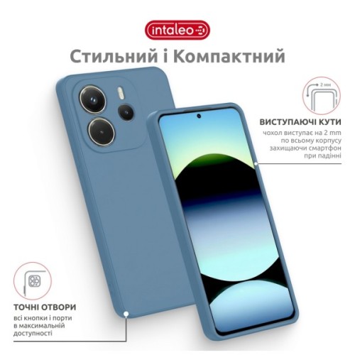 Чохол до мобільного телефона Intaleo SoftShell Xiaomi Redmi Note 14S 4G Light Blue (1283126631337)