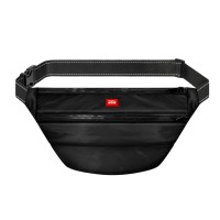 Поясна сумка-бананка для собак WAUDOG Family 33х17х10 см чорна (56891)