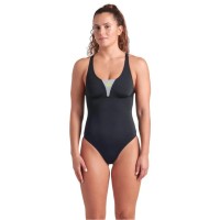 Купальник Arena Swimsuit Control Pro Solid 009073-555 чорний 38 (3468337536574)