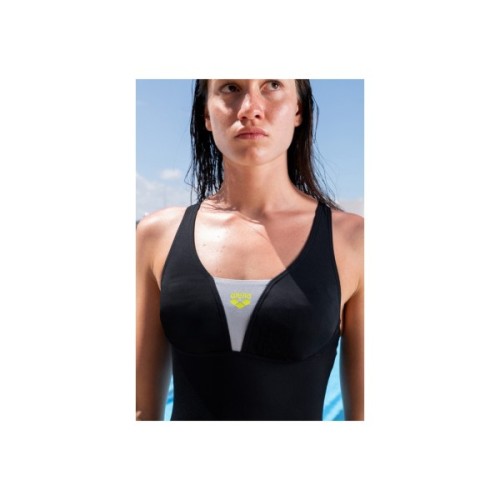 Купальник Arena Swimsuit Control Pro Solid 009073-555 чорний 38 (3468337536574)