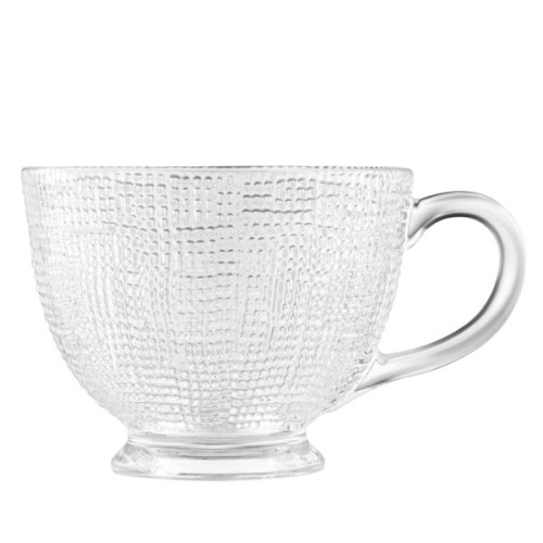 Чашка Ardesto Ice 400мл, скло, прозорий (AR5041)