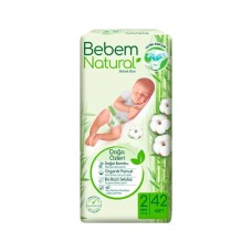 Підгузки Bebem Natural 2 mini 3-6 кг 42 шт (8690536806003)
