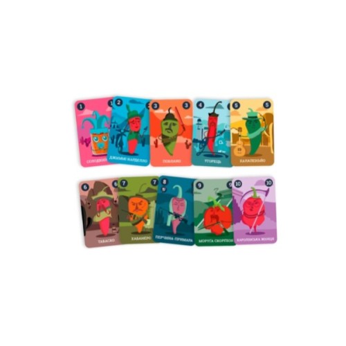 Настільна гра Lord of Boards Круті Перці (Chili Mafia), українська (LOB2204UA)