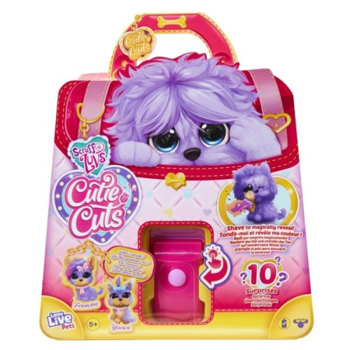 М'яка іграшка Moose Няшка-потеряшка Грумінг салон лілова (30147)