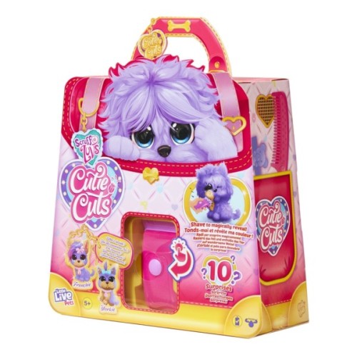 М'яка іграшка Moose Няшка-потеряшка Грумінг салон лілова (30147)