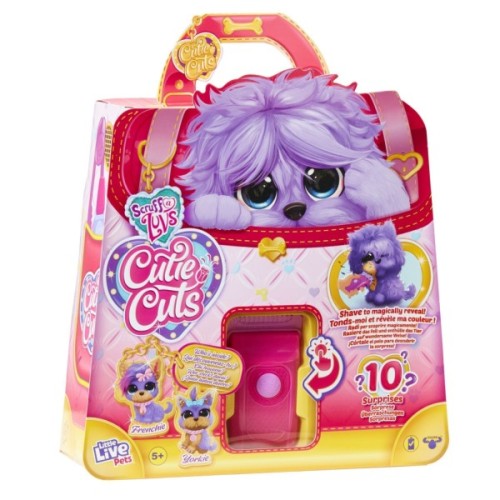 М'яка іграшка Moose Няшка-потеряшка Грумінг салон лілова (30147)