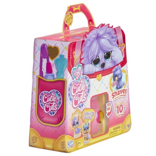 М'яка іграшка Moose Няшка-потеряшка Грумінг салон лілова (30147)