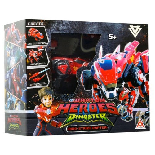 Трансформер Dinoster Мега Дино-Страйк Раптор (EU580805)