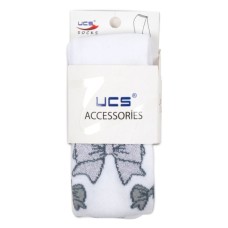 Колготки дитячі UCS Socks з бантиком (M0C0301-1125-86G-white)