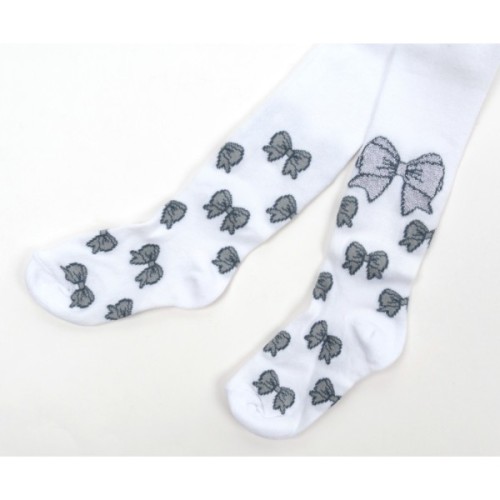 Колготки дитячі UCS Socks з бантиком (M0C0301-1125-86G-white)