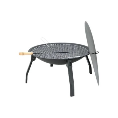 Гриль-барбекю Voltronic круглий 55х28 см Black (YT-ZZ-281)