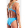 Купальник Arena Swimsuit Tech Multi Solid 008054-820 блакитний, жовтий 38 (3468337740100)