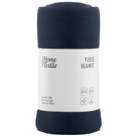 Плед Ardesto Fleece 100% поліестер, синій темний 130х160 см (ART0729PB)