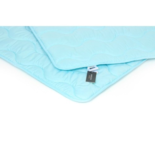 Ковдра MirSon Набір Eco-Soft Всесезонний №1694 Eco Light Blue Ковдра + под (2200002655347)