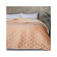 Покривало MirSon №5050 Velor charm Beige 180х210 см (2200008376789)
