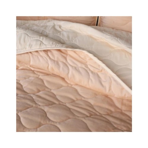 Покривало MirSon №5050 Velor charm Beige 180х210 см (2200008376789)