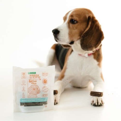 Ласощі для собак Nature's Protection Superior Care Red Coat Gums & Oral Care 150 г (KIKNPSC47658)