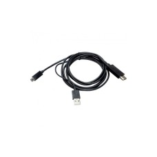 Кабель мультимедійний Micro 5P to HDMI 1.8m + USB for power (MHL) PowerPlant (CA910861)