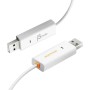 Дата кабель USB 2.0 AM/AM 1.8m Windows & Mac J5create (JUC400-N)