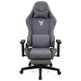 Крісло ігрове Аклас Герць RL Сірий (Сірий оксамит) (00160346)