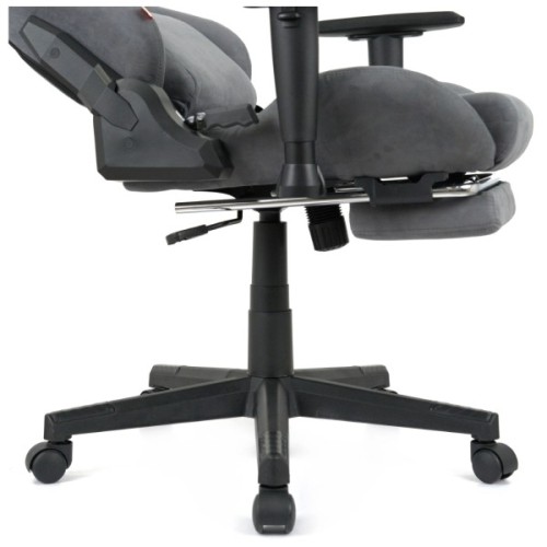 Крісло ігрове Аклас Герць RL Сірий (Сірий оксамит) (00160346)