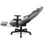 Крісло ігрове Аклас Герць RL Сірий (Сірий оксамит) (00160346)